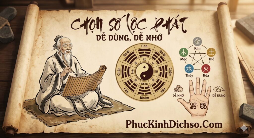 Cách chọn số điện thoại lộc phát dễ hiểu