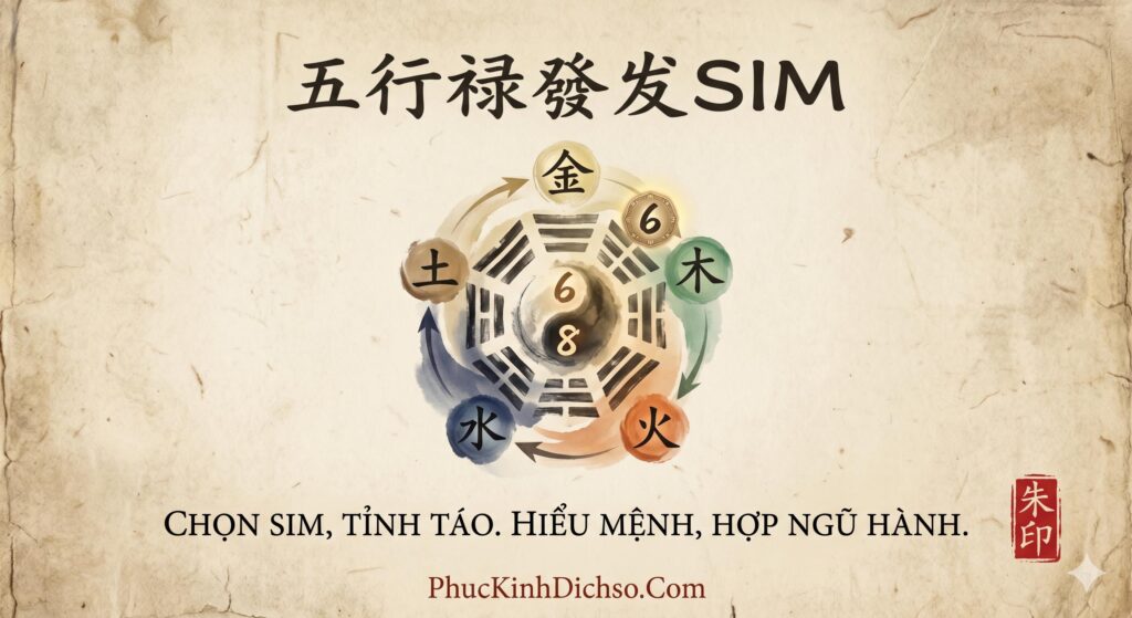 Sim lộc phát theo ngũ hành