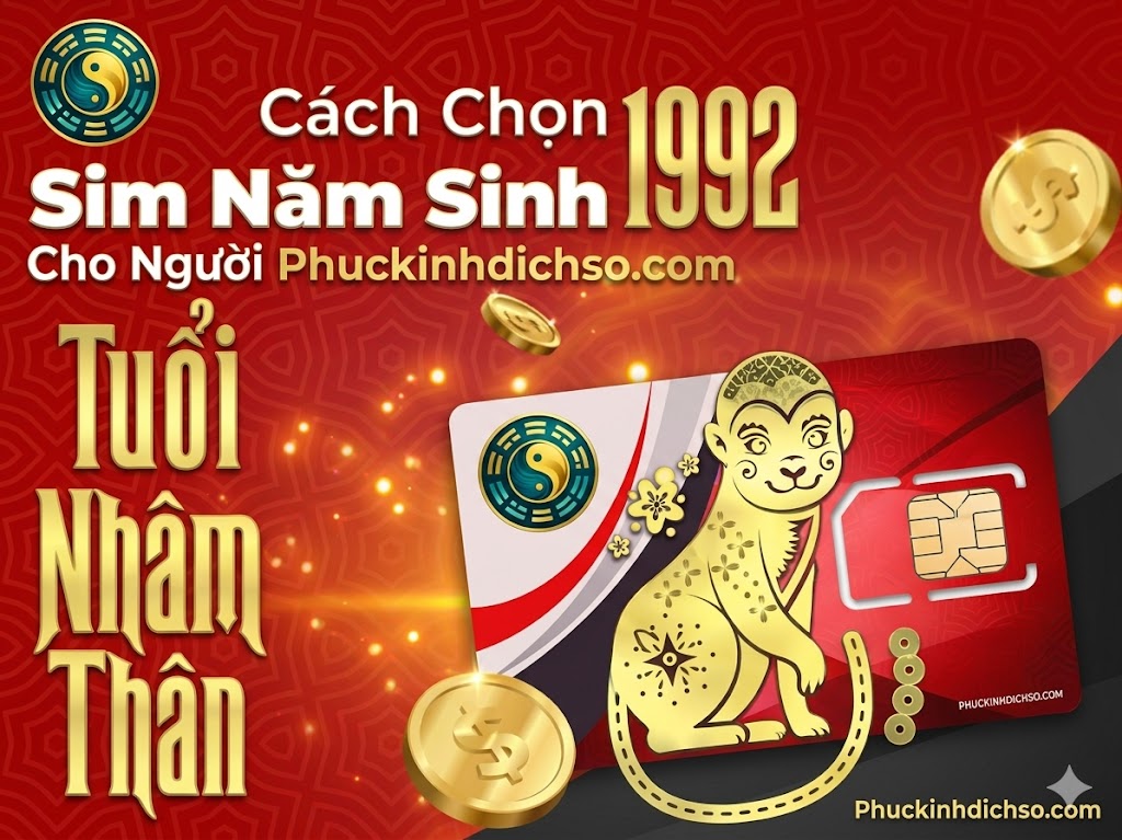 Cách chọn Sim Năm Sinh 1992
