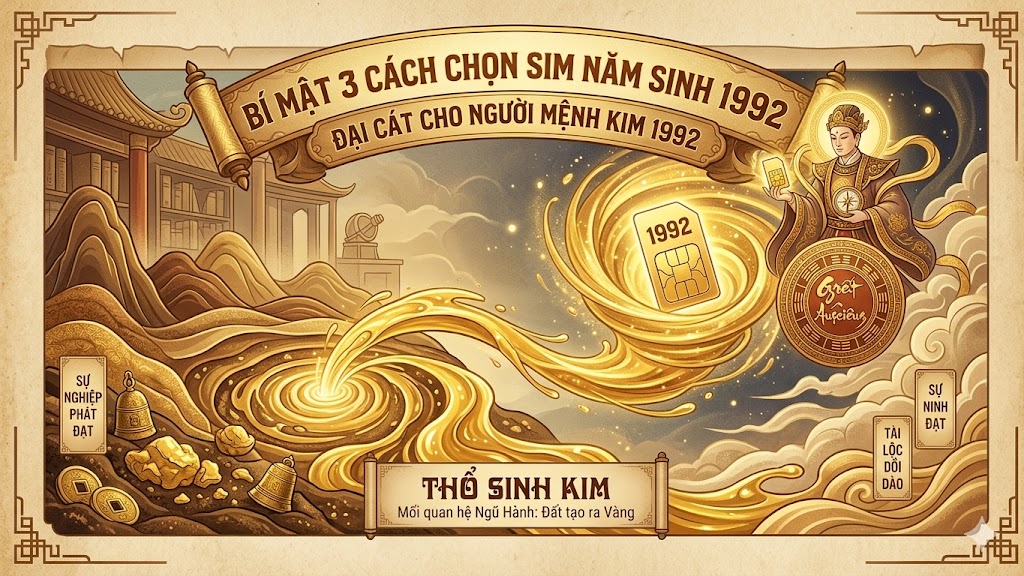 SIM NĂM SINH 1992