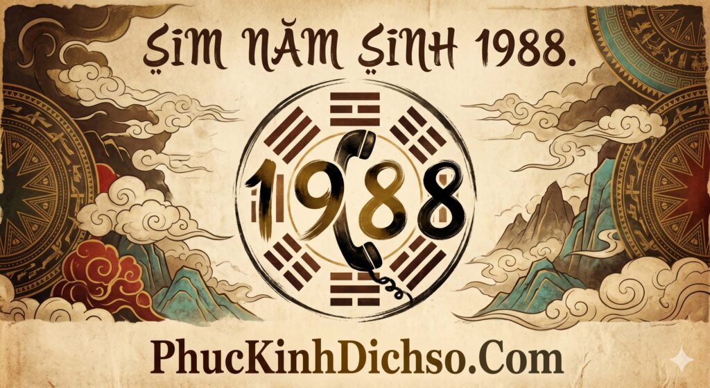 Cách chọn số điện thoại hợp tuổi 1988