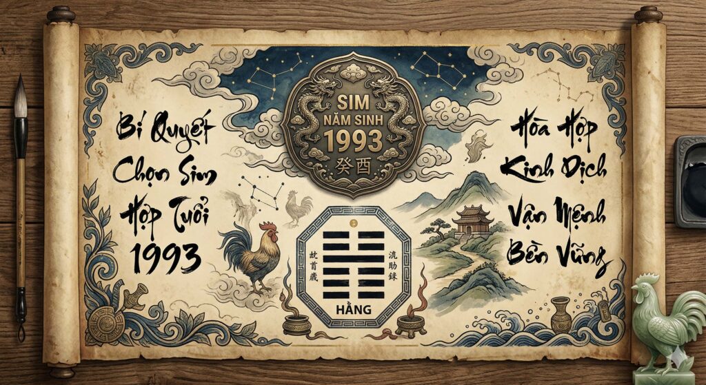 Cách chọn số điện thoại hợp tuổi 1993