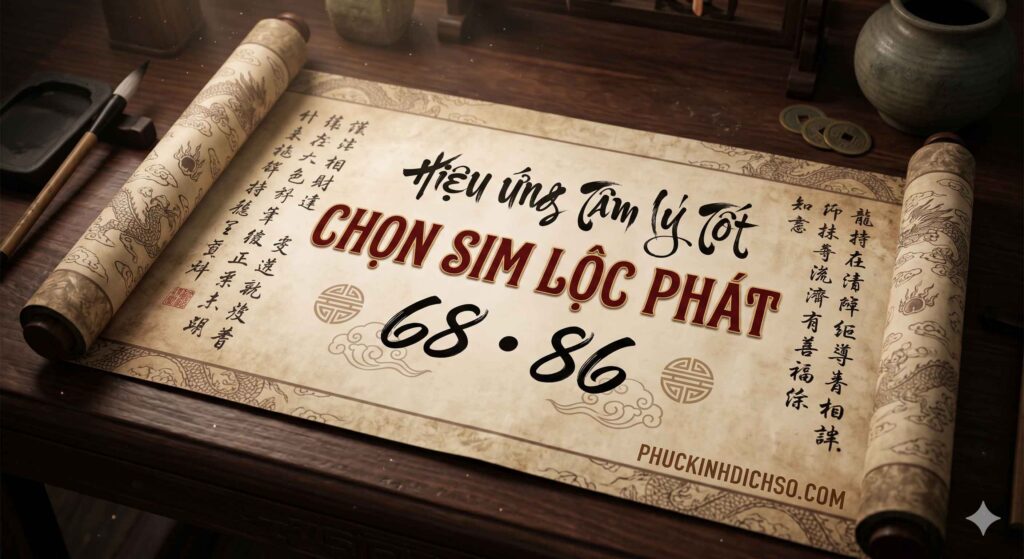 Cách chọn số điện thoại lộc phát 68 86