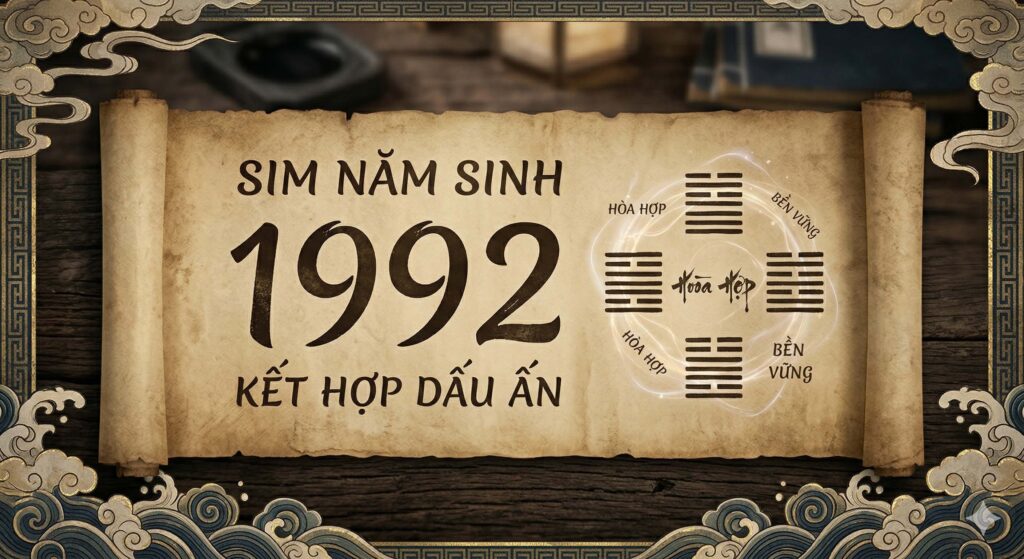 Hướng dẫn sim năm sinh 1992 dễ hiểu
