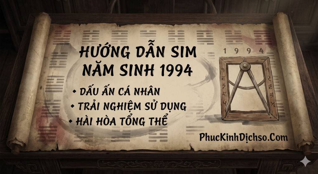Hướng dẫn sim năm sinh 1994 dễ hiểu