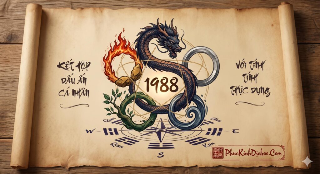 Sim năm sinh 1988 theo ngũ hành