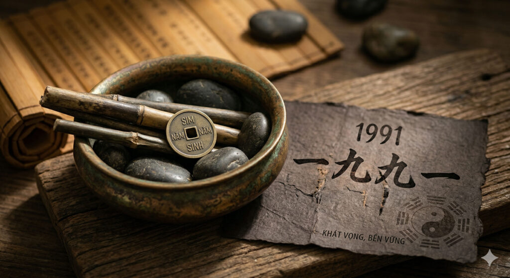 Sim năm sinh 1991 theo ngũ hành