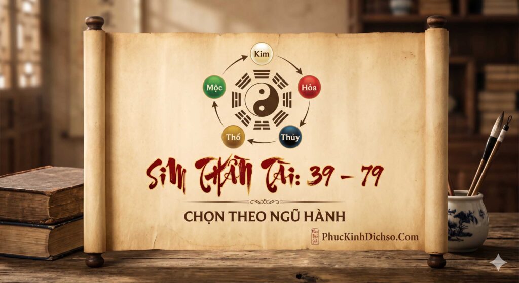 Sim thần tài 39 79 theo ngũ hành