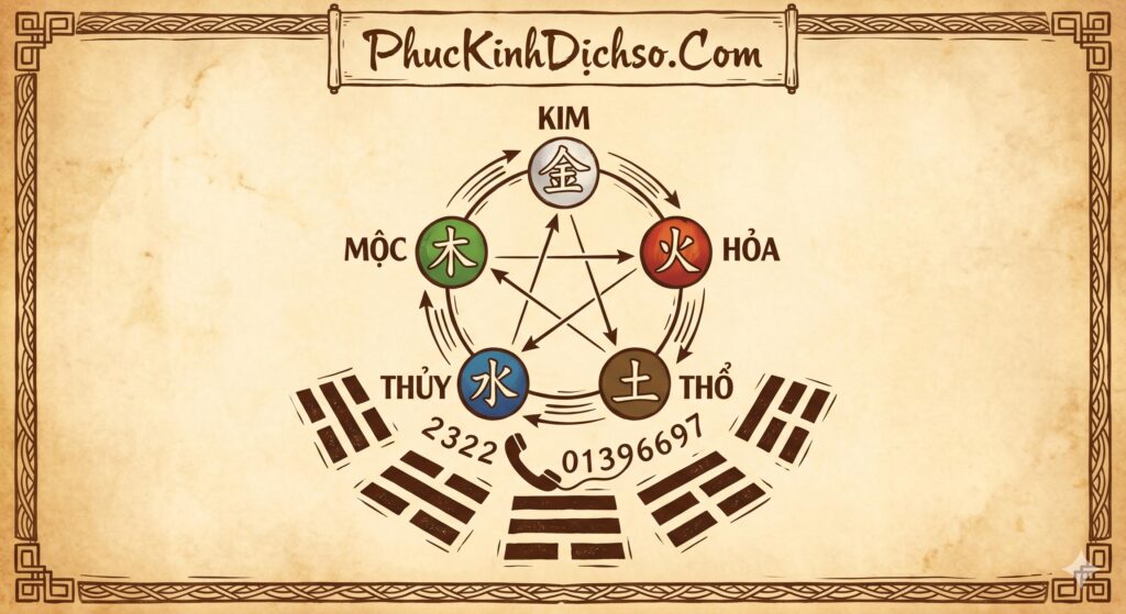 Xem sim phong thủy theo ngũ hành