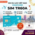 Sim du lịch Vinaphone TR60A 5GB/ngày dùng 10 ngày - ảnh 1