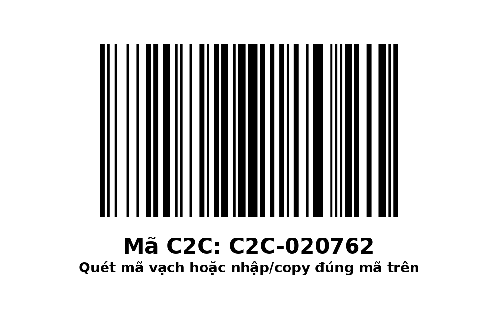 Mã vạch C2C-020762